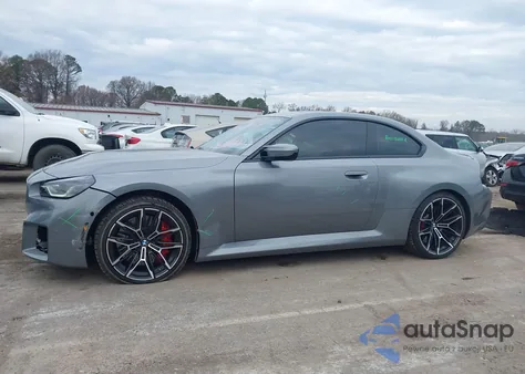 2025 BMW M2 z USA, uszkodzony, nr VIN 3MF23DM08S8F43717